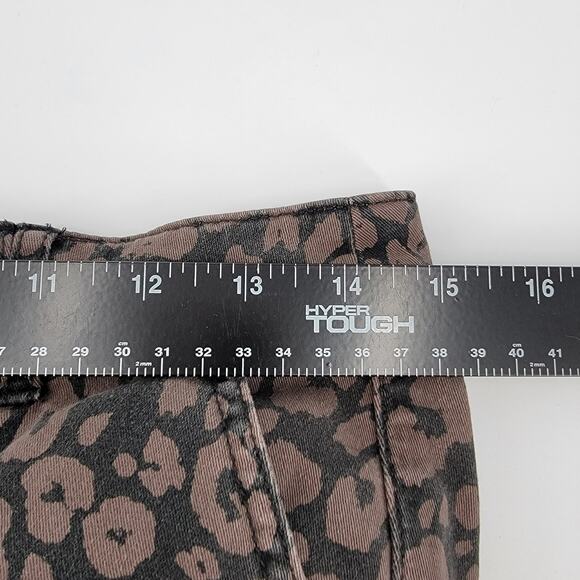 Sanctuary Women's Leopard Print Mid Rise Chino Style Skinny Jeans Size 27 - Picture 11 of 11